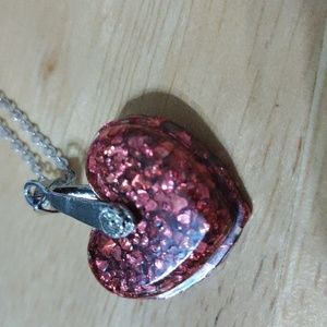 Red Heart Pendant necklace